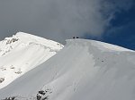 46 Sulla cima del primo tratto di salita in Arera